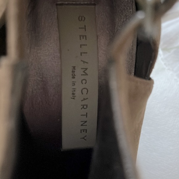 Stella McCartney Authentic Rare brown suede silver ankle closure booties - Picture 4 of 7